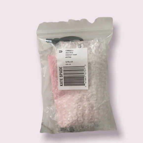 HOST PICK!! kate spade New York crystal flower tassel earrings - Picture 6 of 8